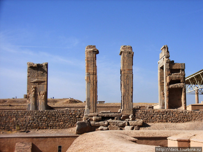 Персеполь (4): Дворец Ксеркса и 100 колонн Провинция Фарс, Иран