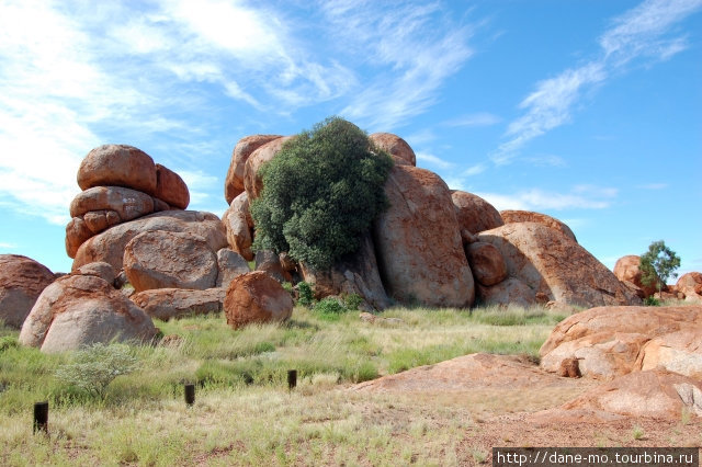 Камни дъявола Северная территория, Австралия