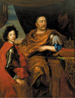 Ян Собеский с сыном (живопись).