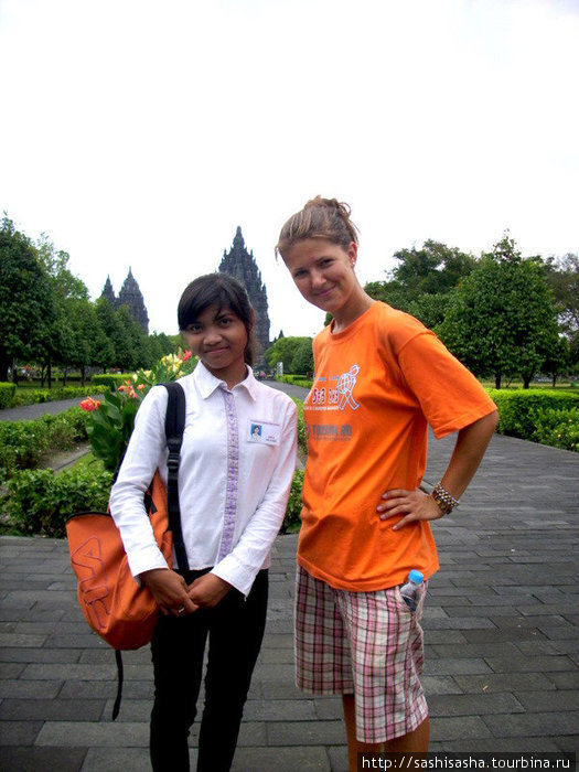 Я и Ария. Джокьякарта, Индонезия