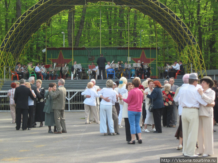 В городском саду играет духовой оркестр... Ставрополь, Россия