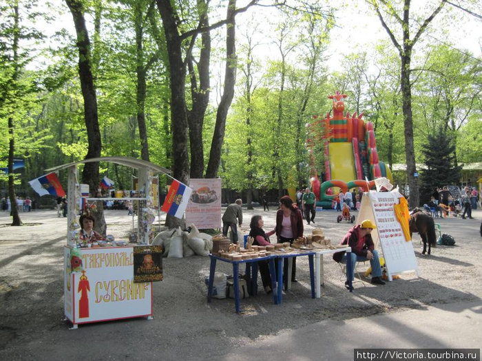 Вход в парк победы ставрополь