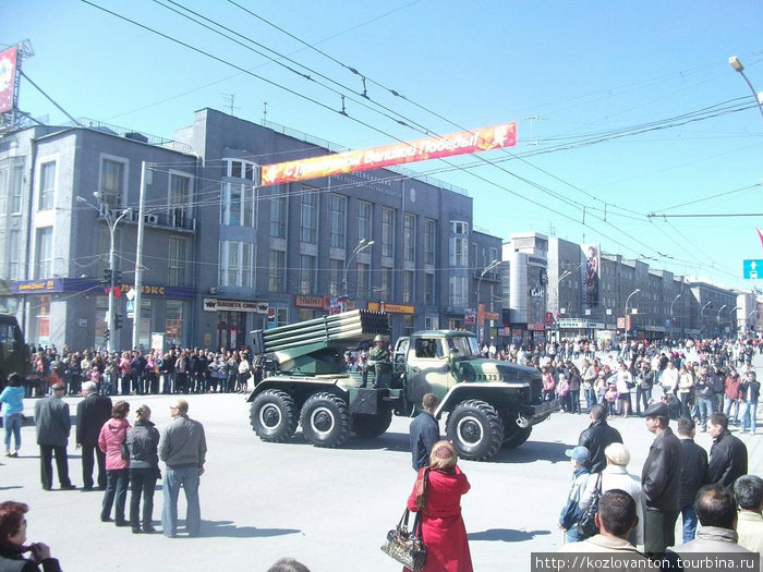 Теперь технику можно и повнимательней рассмотреть! Новосибирск, Россия