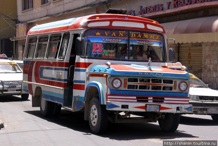 Городской автобус Кочабамба, Боливия