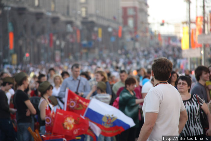 9 мая. Праздничная Москва. Москва, Россия