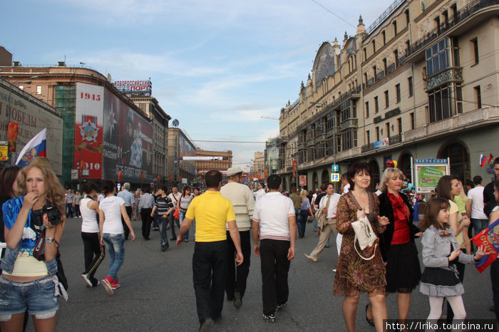 9 мая. Праздничная Москва. Москва, Россия