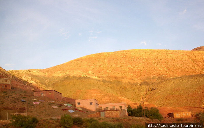 Атласские горы Горный массив Высокий Атлас, Марокко