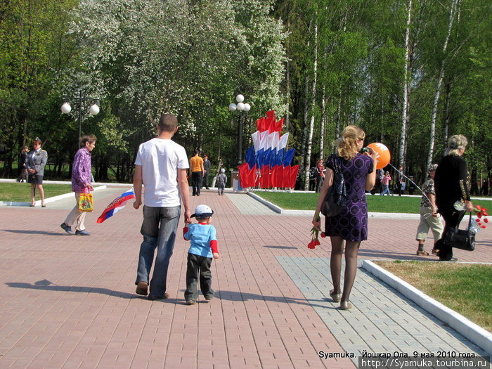 На бульваре Чавайна. Йошкар-Ола, Россия