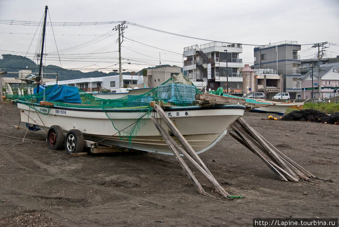 Рыбацкие лодки Камакура, Япония