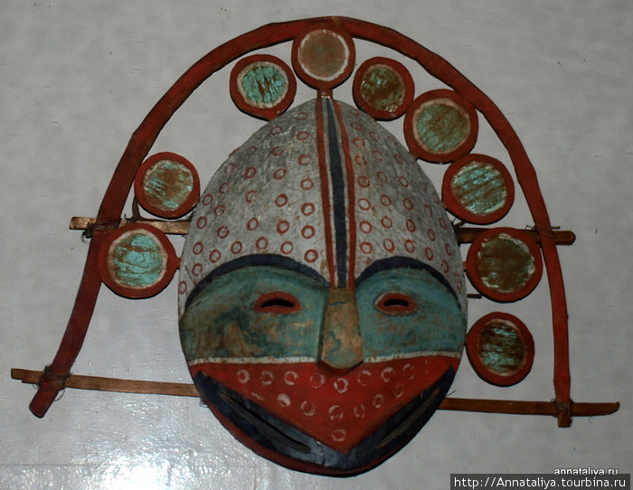 Ритуальная маска. Санкт-Петербург, Россия