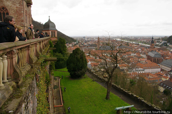 Хайдельбергский замок (Heidelberger Schloss) - I Гейдельберг, Германия