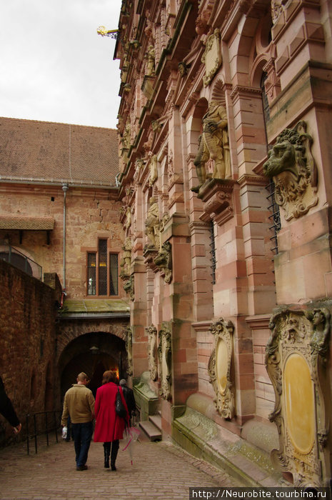 Хайдельбергский замок (Heidelberger Schloss) - I Гейдельберг, Германия