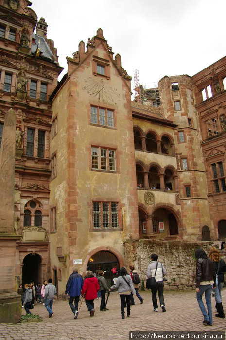 Хайдельбергский замок (Heidelberger Schloss) - I Гейдельберг, Германия