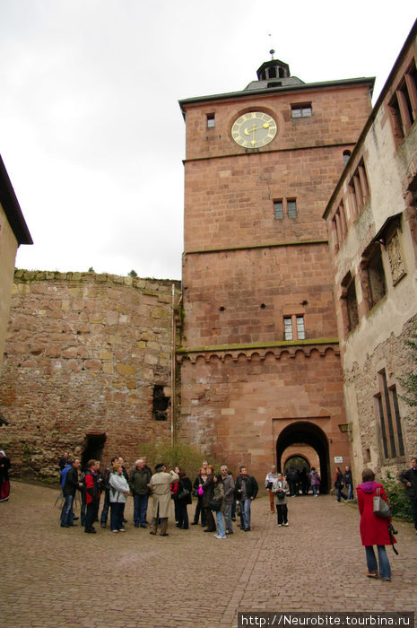 Хайдельбергский замок (Heidelberger Schloss) - I Гейдельберг, Германия