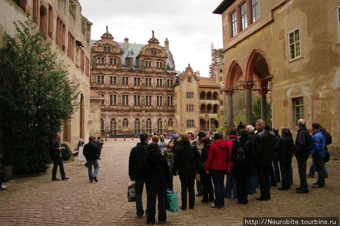 Хайдельбергский замок (Heidelberger Schloss) - I Гейдельберг, Германия