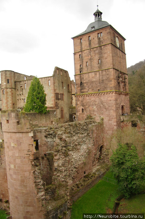 Хайдельбергский замок (Heidelberger Schloss) - II Гейдельберг, Германия