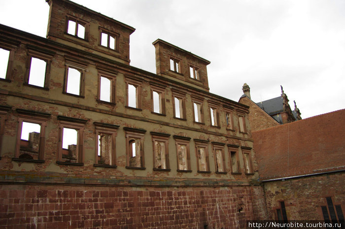 Хайдельбергский замок (Heidelberger Schloss) - II Гейдельберг, Германия