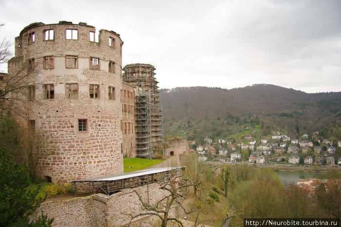 Хайдельбергский замок (Heidelberger Schloss) - II Гейдельберг, Германия