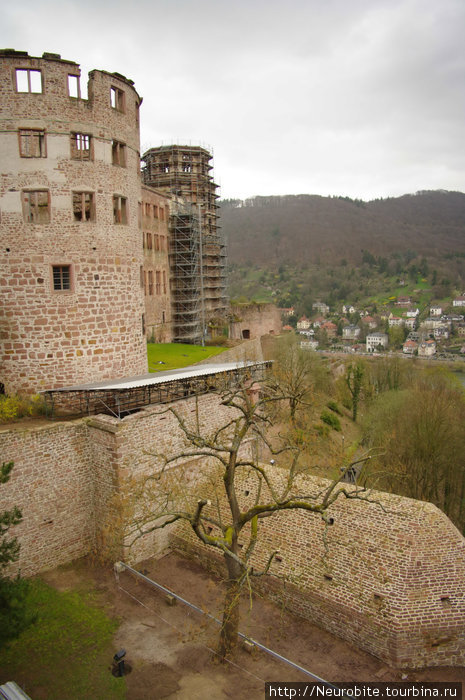 Хайдельбергский замок (Heidelberger Schloss) - II Гейдельберг, Германия