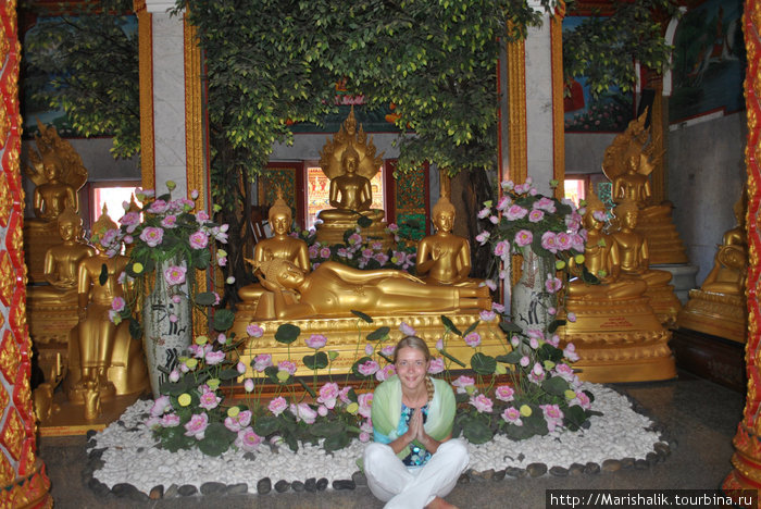 внутри Храма здоровье Остров Пхукет, Таиланд