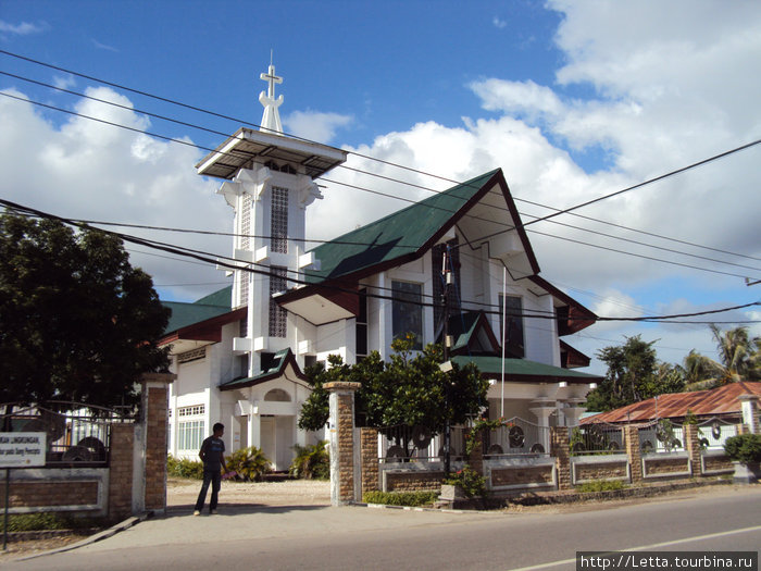 Католическая церковь Купанг, Вест-Тимор, Индонезия