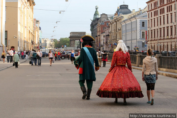 Про Петра и Екатерину. Санкт-Петербург, Россия