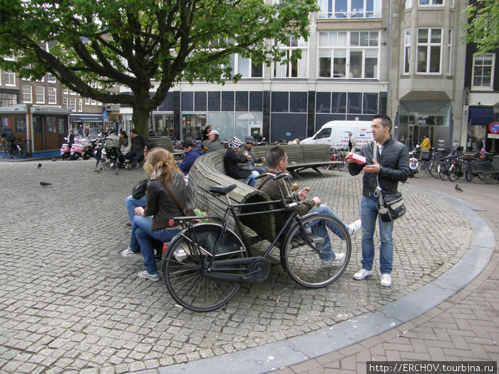 Велосипедный город Амстердам, Нидерланды