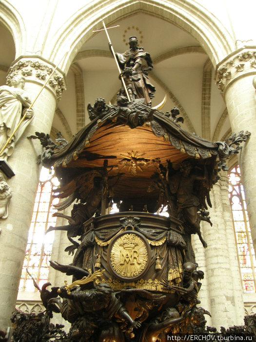 Кафедральный собор Брюсселя Брюссель, Бельгия