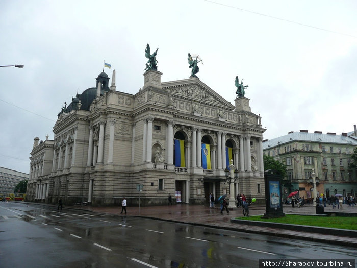 Оперный театр, 1900 г. Львов, Украина