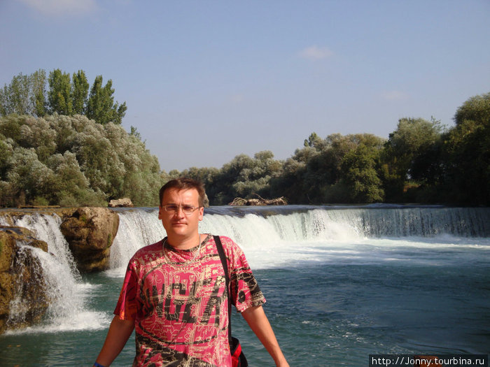 Самый широкий водопад на средиземноморском побережье. Алания, Турция