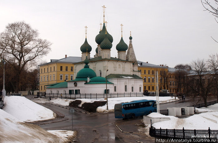 Храм Спаса Преображения на городу Ярославль, Россия