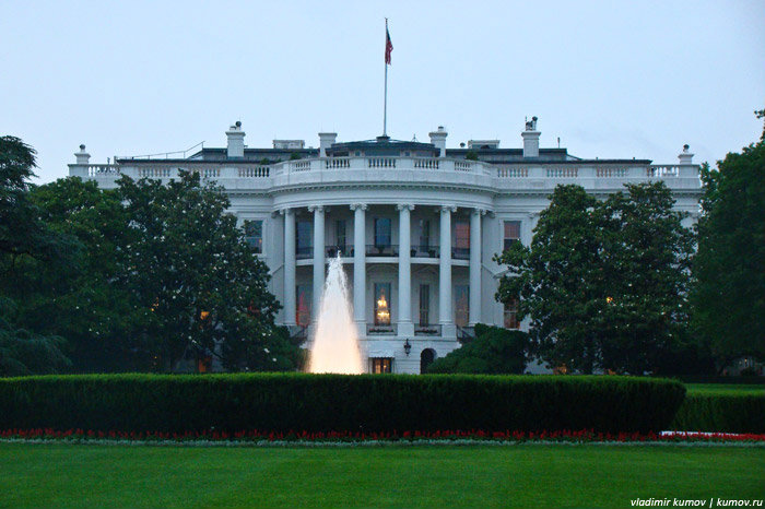 Белый дом по телевизору смотрится круче. Вашингтон, CША