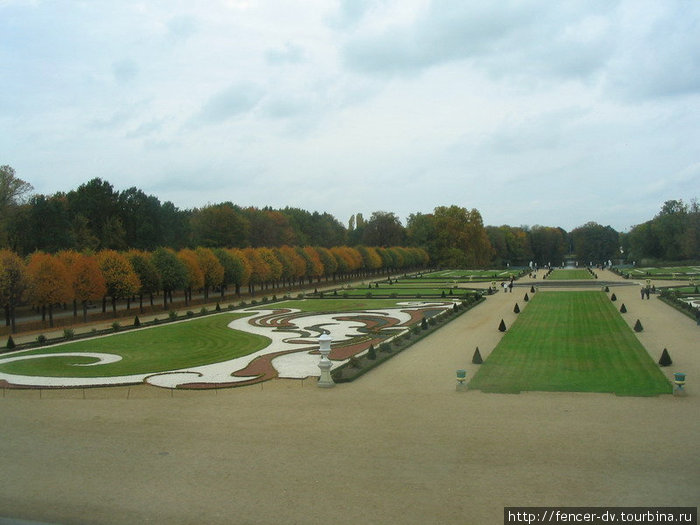 Знаменитый сад Шарлоттенбурга Берлин, Германия