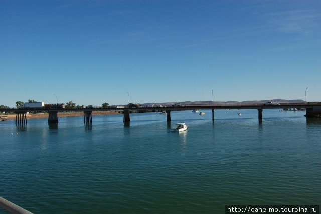 Мост через реку Порт-Огаста, Австралия
