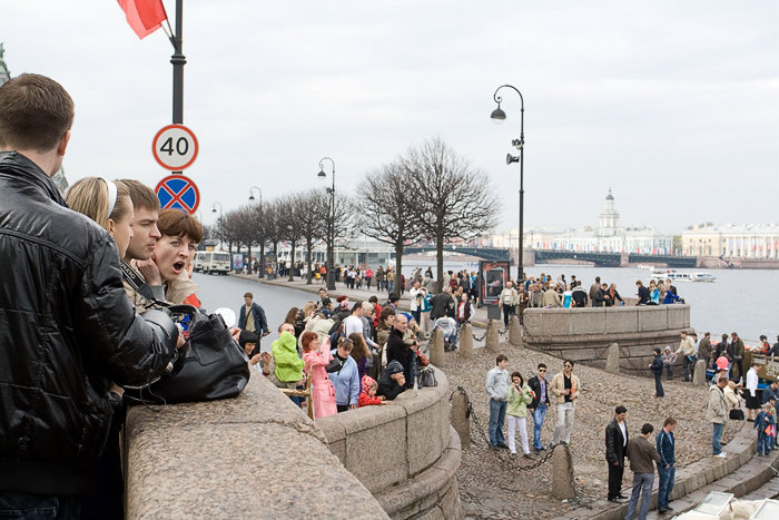 День победы 2010. Прогулка по городу Санкт-Петербург, Россия