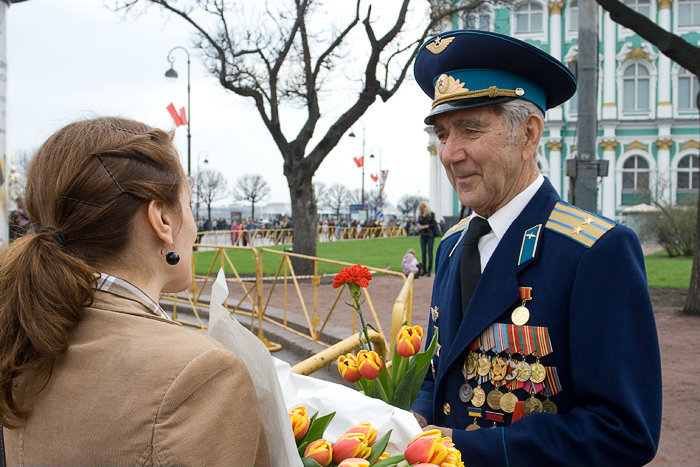 День победы 2010. Прогулка по городу Санкт-Петербург, Россия