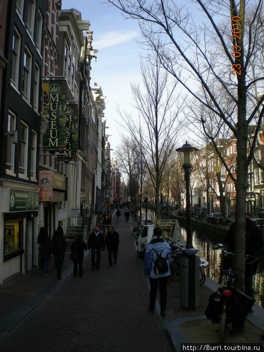 квартал красных фонарей Амстердам, Нидерланды