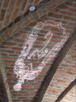 Изображения гербов транслируются на потолок