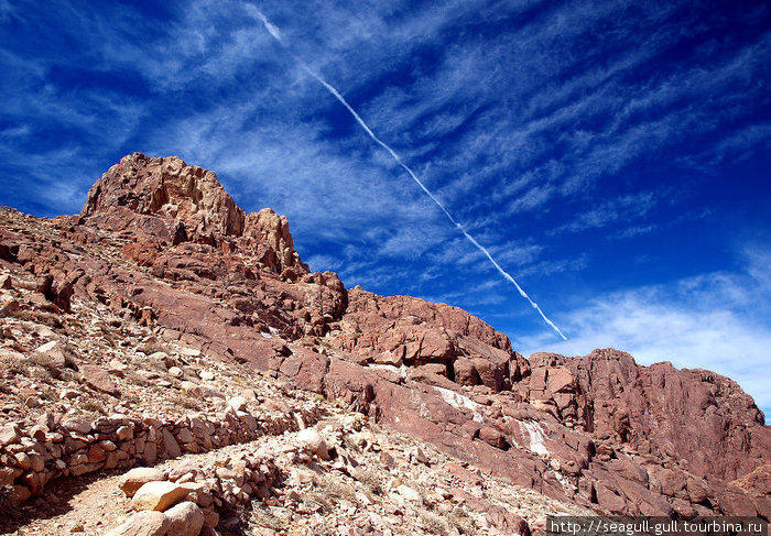 Гора Санта Катарина — самая высокая вершина Синая гора Синай (2285м), Египет