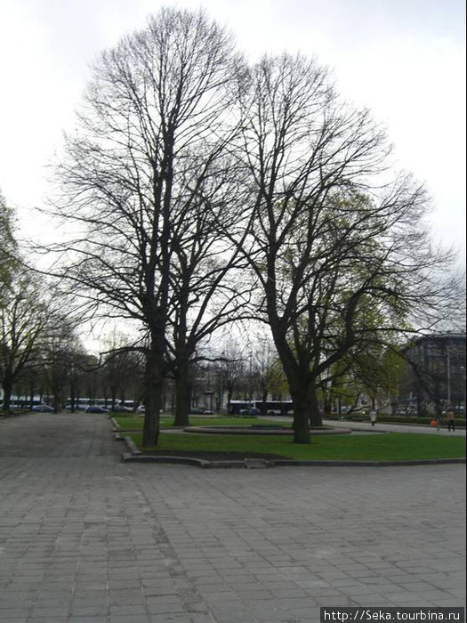 Парк Эспланаде Рига, Латвия