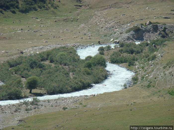 Кыргызстан,Семёновское-Григорьевское ущелье Семёновское ущелье, Киргизия