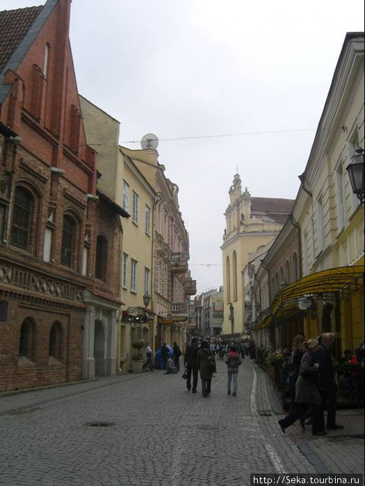 Улица Пилес Вильнюс, Литва