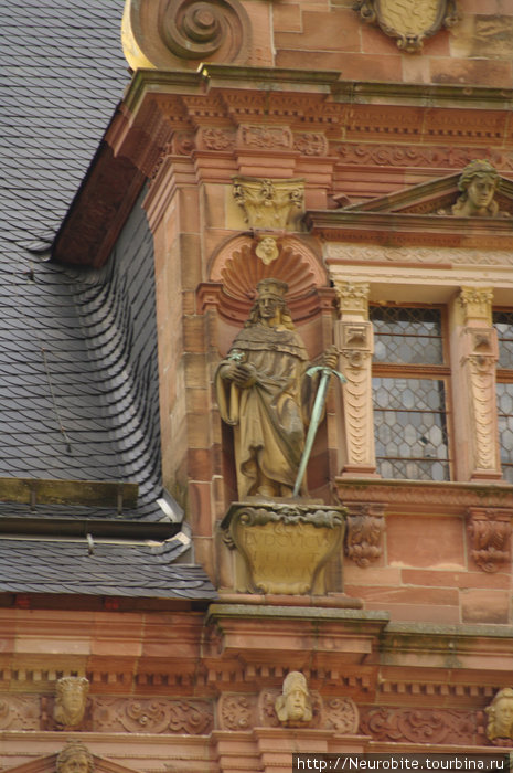 Cредневековые стражи Хайдельбергского замка - I Гейдельберг, Германия
