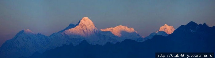 Восход. Манаслу (8156м) Непал