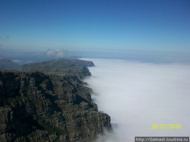 А город под облаками Кейптаун, ЮАР