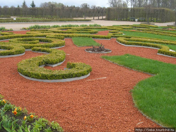 Парк Рундальского дворца Рундале, Латвия