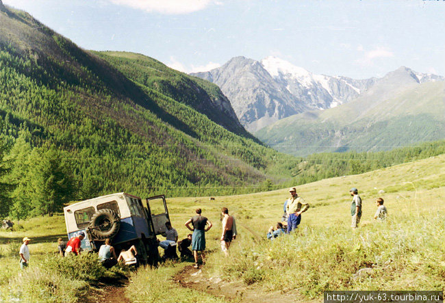 дорога на Шавлу Республика Алтай, Россия