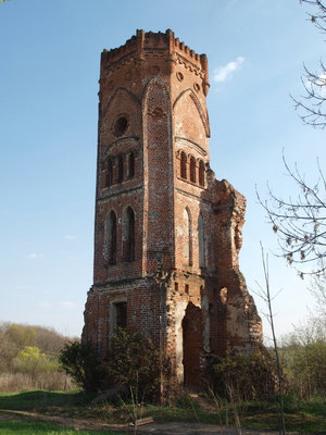 Угловая башня — все, что осталось от дворца Кожина