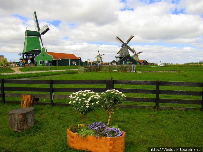 И снова ненастоящая настоящая деревня Зансе-Сханс, Нидерланды