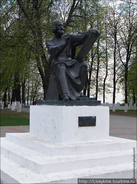 Памятник Андрею Рублеву Владимир, Россия